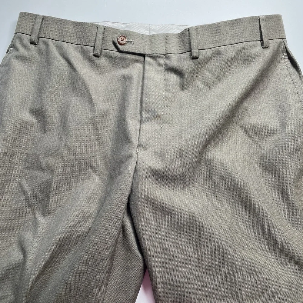 Ralph Ralph Lauren‎ Men's Dress Pants 36x29 (35x28) Herringbone Pattern